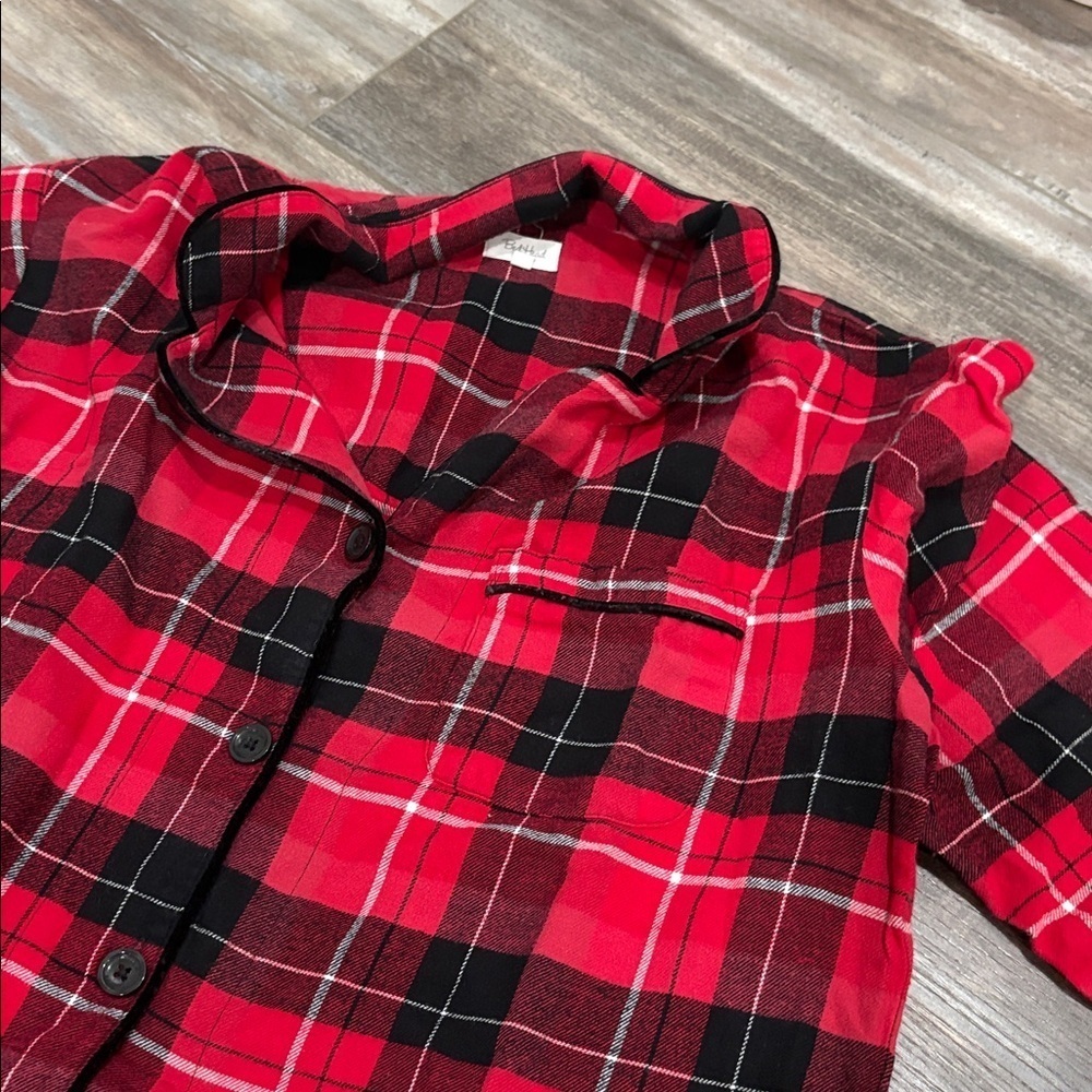 BED HEAD Women’s Size Small Nicholas Plaid 100% organic cotton Pajama Set - Picture 4 of 12